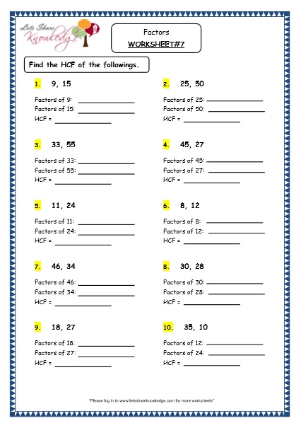 grade-4-maths-resources-1-9-factors-printable-worksheets-lets-share-knowledge