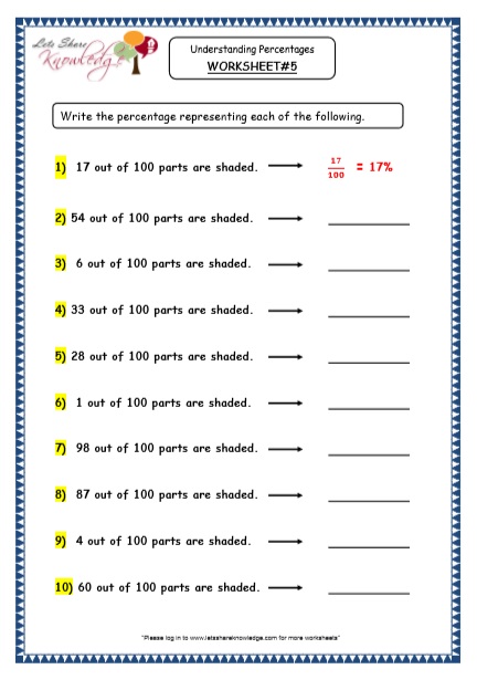 percentage-worksheets-for-grade-5