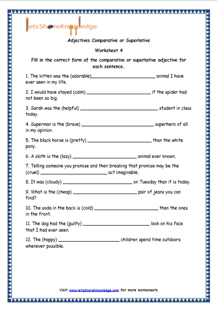 identifying-adjectives-4-3rd-grade-adjective-worksheets-ordering